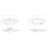 Image de Jeu de plaquettes de frein BREMBO P 11 031