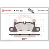 Image de Jeu de plaquettes de frein BREMBO P 65 027, arrière