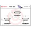 Image de Jeu de plaquettes de frein BREMBO P 83 133, arrière
