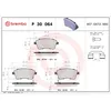 Image de Jeu de plaquettes de frein BREMBO P 30 064, avant