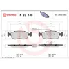 Image de Jeu de plaquettes de frein BREMBO P 23 138