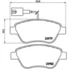 Image de Jeu de plaquettes de frein BREMBO P 23 140, avant