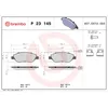 Image de Jeu de plaquettes de frein BREMBO P 23 145, avant