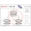 Image de Jeu de plaquettes de frein BREMBO P 83 150, avant