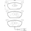Image de Jeu de plaquettes de frein BREMBO P 85 137, avant