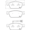 Image de Jeu de plaquettes de frein BREMBO P 85 141, avant