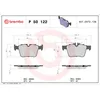 Image de Jeu de plaquettes de frein BREMBO P 50 122, arrière