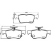 Image de Jeu de plaquettes de frein BREMBO P 24 217