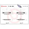 Image de Jeu de plaquettes de frein BREMBO Xtra P 68 059X, avant