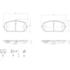 Image de Jeu de plaquettes de frein BREMBO P 50 152, avant