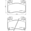 Image de Jeu de plaquettes de frein BREMBO P 30 113