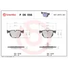 Image de Jeu de plaquettes de frein BREMBO P 06 056X