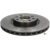 Image de Disque de frein BREMBO 0949393X avant, perforé, ventilé, perforé, 1 pièce
