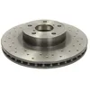 Image de Disque de frein BREMBO 0956742X avant, perforé, ventilé, perforé, 1 pièce