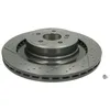 Image de Disque de frein BREMBO 09A82211 arrière, ventilé, rainuré, à haute teneur en carbone, 1 pièce