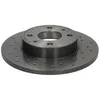 Image de Disque de frein BREMBO 8508531 arrière, perforé, plein, 1 pièce