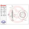Image de Disque de frein BREMBO 09.5196.11
