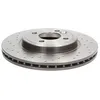Image de Disque de frein BREMBO 0986551X avant, perforé, ventilé, perforé, 1 pièce
