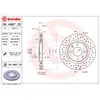 Image de Disque de frein BREMBO XTRA LINE BREMBO 09.4987.2X, 1 pièce