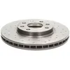 Image de Disque de frein BREMBO 0986011X avant, perforé, ventilé, perforé, 1 pièce