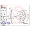 Image de Disque de frein BREMBO XTRA LINE BREMBO 09.A185.1X, 1 pièce