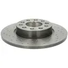Image de Disque de frein BREMBO 0893642X arrière, perforé, perforé, plein, 1 pièce