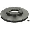 Image de Disque de frein BREMBO 09B64511 avant, ventilé, à haute teneur en carbone, 1 pièce
