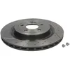 Image de Disque de frein BREMBO 09B78811 arrière, ventilé, rainuré, à haute teneur en carbone, 1 pièce