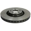 Image de Disque de frein BREMBO 09B03811 avant, ventilé, à haute teneur en carbone, 1 pièce