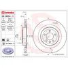 Image de Disque de frein BREMBO 09B50411 arrière, ventilé, à haute teneur en carbone, 1 pièce