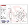 Image de Disque de frein BREMBO XTRA LINE BREMBO 09.A047.3X, 1 pièce