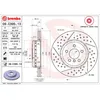 Image de Disque de frein BREMBO 09C39513 arrière, ventilé, rainuré, à haute teneur en carbone, 1 pièce