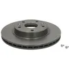 Image de Disque de frein BREMBO 09C04711 avant, ventilé, 1 pièce