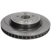 Image de Disque de frein BREMBO 09C18111 arrière, ventilé, rainuré, à haute teneur en carbone, 1 pièce