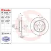 Image de Disque de frein BREMBO 08D22511 arrière, plein, 1 pièce