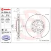 Image de Disque de frein BREMBO 09D06421 avant, ventilé, à haute teneur en carbone, 1 pièce