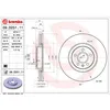 Image de Disque de frein BREMBO 09D25111 avant, ventilé, à haute teneur en carbone, 1 pièce