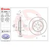 Image de Disque de frein BREMBO 09D25311 avant, ventilé, 1 pièce