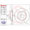 Image de Disque de frein BREMBO 09C92911 arrière, ventilé, 1 pièce