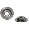 Image de Disque de frein BREMBO 8950275 arrière, rainuré, plein, 1 pièce