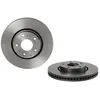 Image de Disque de frein BREMBO 09D62811 avant, ventilé, 1 pièce