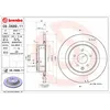 Image de Disque de frein BREMBO 09D68911 arrière, ventilé, 1 pièce