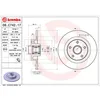 Image de Disque de frein BREMBO 08C74217 arrière, plein, 1 pièce