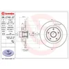 Image de Disque de frein BREMBO 08C74227 arrière, plein, 1 pièce