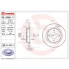 Image de Disque de frein BREMBO 08D56611 arrière, plein, 1 pièce