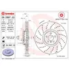 Image de Disque de frein BREMBO 09D89723 avant, ventilé, à haute teneur en carbone, 1 pièce