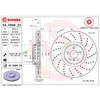 Image de Disque de frein BREMBO 09D89823 avant, ventilé, à haute teneur en carbone, 1 pièce