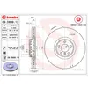 Image de Disque de frein BREMBO 09D89913 avant, ventilé, à haute teneur en carbone, 1 pièce