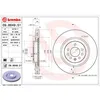 Image de Disque de frein BREMBO 9864951 avant, ventilé, à haute teneur en carbone, 1 pièce