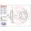 Image de Disque de frein BREMBO 08D04611 arrière, plein, à haute teneur en carbone, 1 pièce